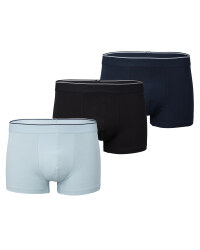 Men's Blue/Black/Navy Hipsters 3 Pk