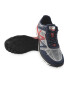 Crane Blue & Red Running Shoes