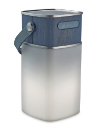 Bluetooth Speaker Lamp - Silver Grey