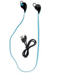 Bluetooth Sports Headset - Blue/Black