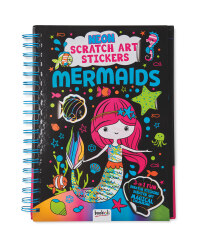 Scratch Art Mermaid Book