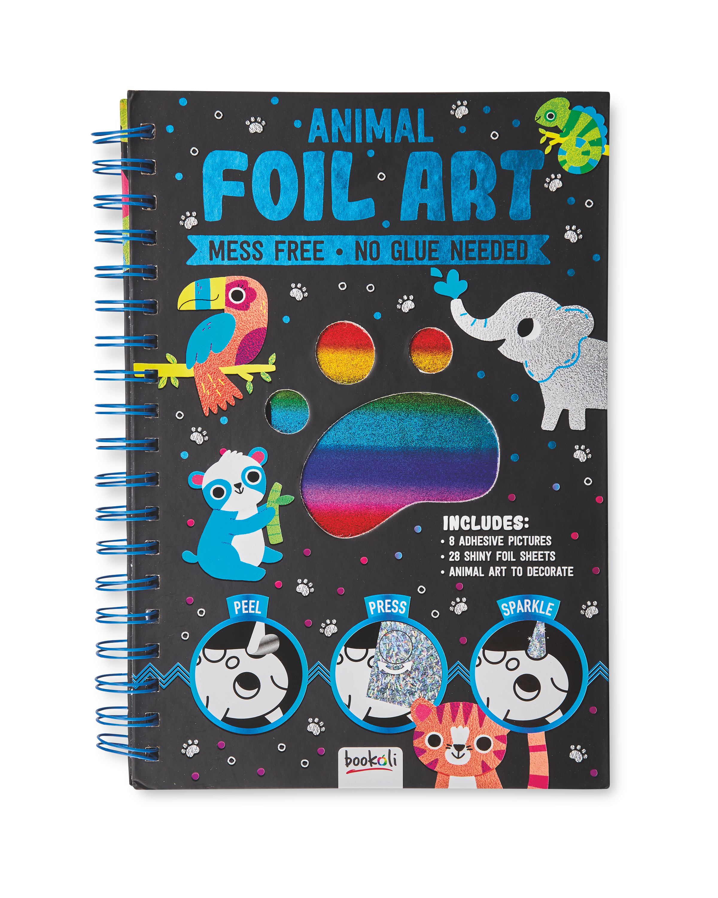 Foil Art: Flowers and Animals [Book]