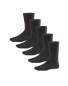 Boys' Ankle Socks 5 Pack - Black