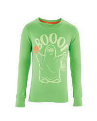 Boy's Ghost Long Sleeve T-Shirt