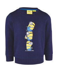 Children's Navy Minions Jumper