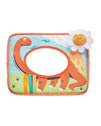 Dinosaur Tummy Time Mirror Toy