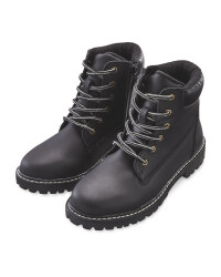 Boy's Black Winter Boots