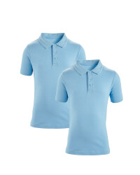 Boys' Polo Shirts 2 Pack - Blue