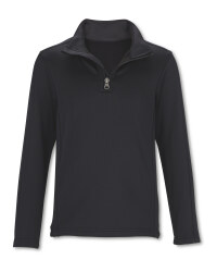 Crane Children's Black Ski Top