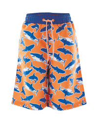 Lily & Dan Boys Shark Print Swimwear