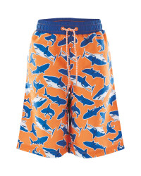 Lily & Dan Boys Shark Print Swimwear