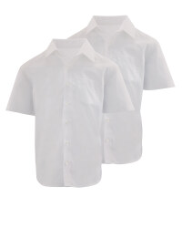Boys Short Sleeved Shirts 2 Pack