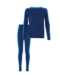Boys Ski & Sports Base Layer Set - Blue