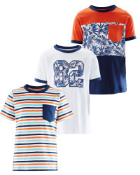 Boys Tropical T-Shirts 3 Pack