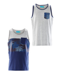 Lily & Dan Boys Vest Top 2-Pack
