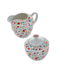 Bright Milk Jar & Sugar Pot Set