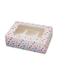 Bright 6 Cupcake Holder Box - 2 Pack