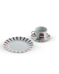 British Cup, Saucer and Cake Plate