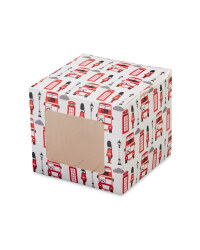 British Individual Cupcake Boxes