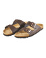 Avenue Men's Brown Footbed Sandals