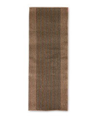 Brown/Beige Washable Runner