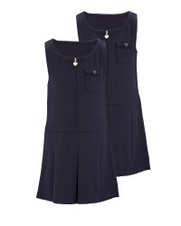 Lily & Dan Classic Pinafore 2 Pack - Navy