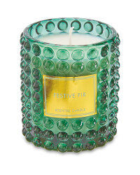 Festive Fir Bubble Glass Candle
