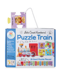 Building Blocks 123 Puzzle Train