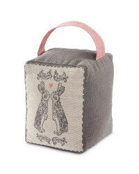 Bunnies Tapestry Doorstop