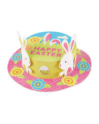 Bunny Easter Card Hat