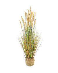 Bunny Tails In Natural Basket
