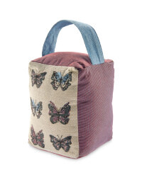 Butterflies Tapestry Doorstop