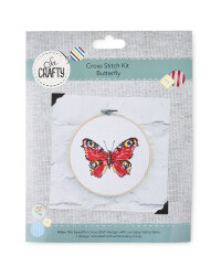 So Crafty Butterfly Cross Stitch Kit