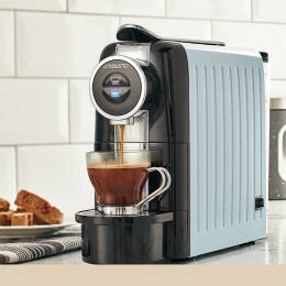 Nespresso Zenius Single-Serve Capsule Espresso Machine Starter Bundle - 120V