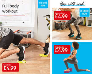 Aldi launches exercise equipment collection – starting from under £5