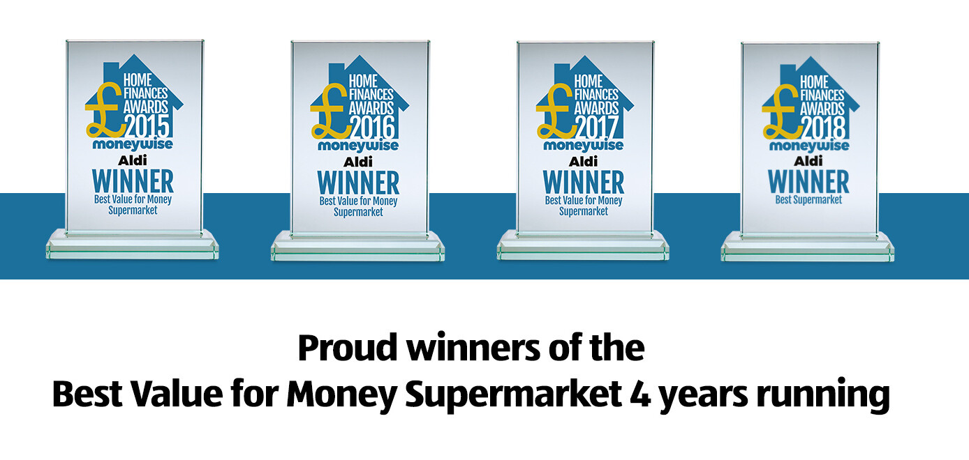 Moneywise Awards Aldi Uk - 