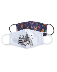 Candy Elk Face Covering 2 Pack