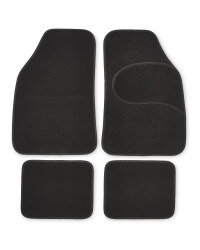 AutoXs Car Mats - Black