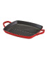 Cast Iron Grill Tray 30cm - Red