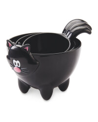 Cat Measuring Cup - Black