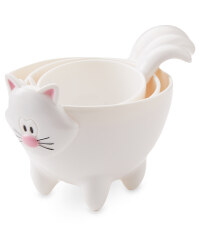 Cat Measuring Cup - White
