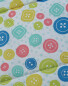 Button Design Baby Quilt Set