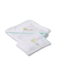 Caterpillar Hooded Baby Towel