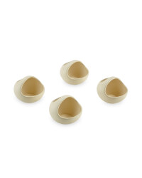 Ceramic Dip Bowl 4-Pack - Cream