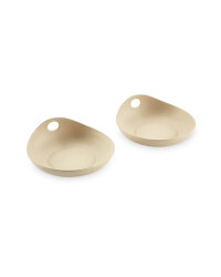 Ceramic Salad Plate 2-Pack - Cream
