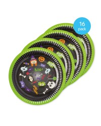 Halloween Character Plates 16 Pack