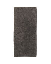 Charcoal Grey Bath Runner