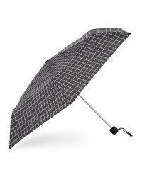 Check Supermini Print Umbrella