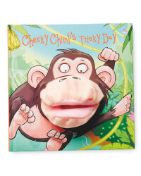 Cheeky Chimp Hand Puppet Book