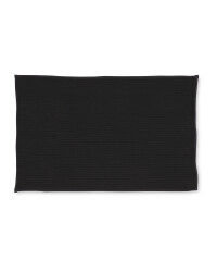 Chenille Bobble Bath Mat - Charcoal
